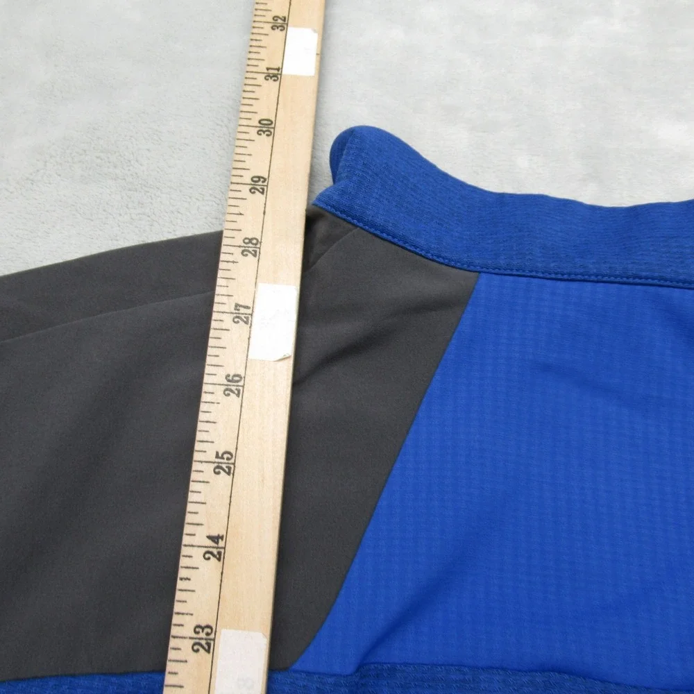 The North Face Shirt Mens Large Blue FlashDry XD 1/4 Zip‎ Lightweight Running
